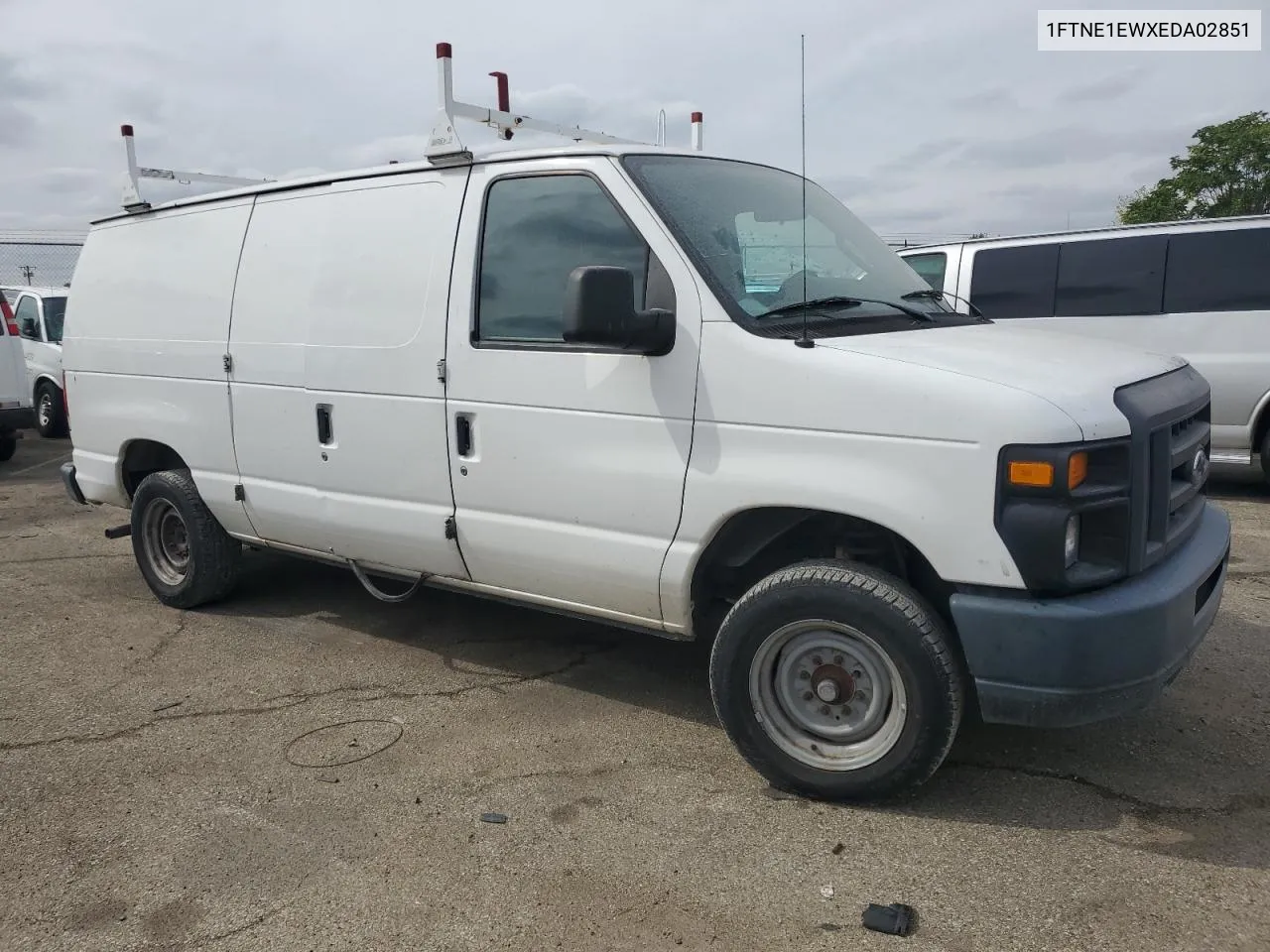 2014 Ford Econoline E150 Van VIN: 1FTNE1EWXEDA02851 Lot: 72610504