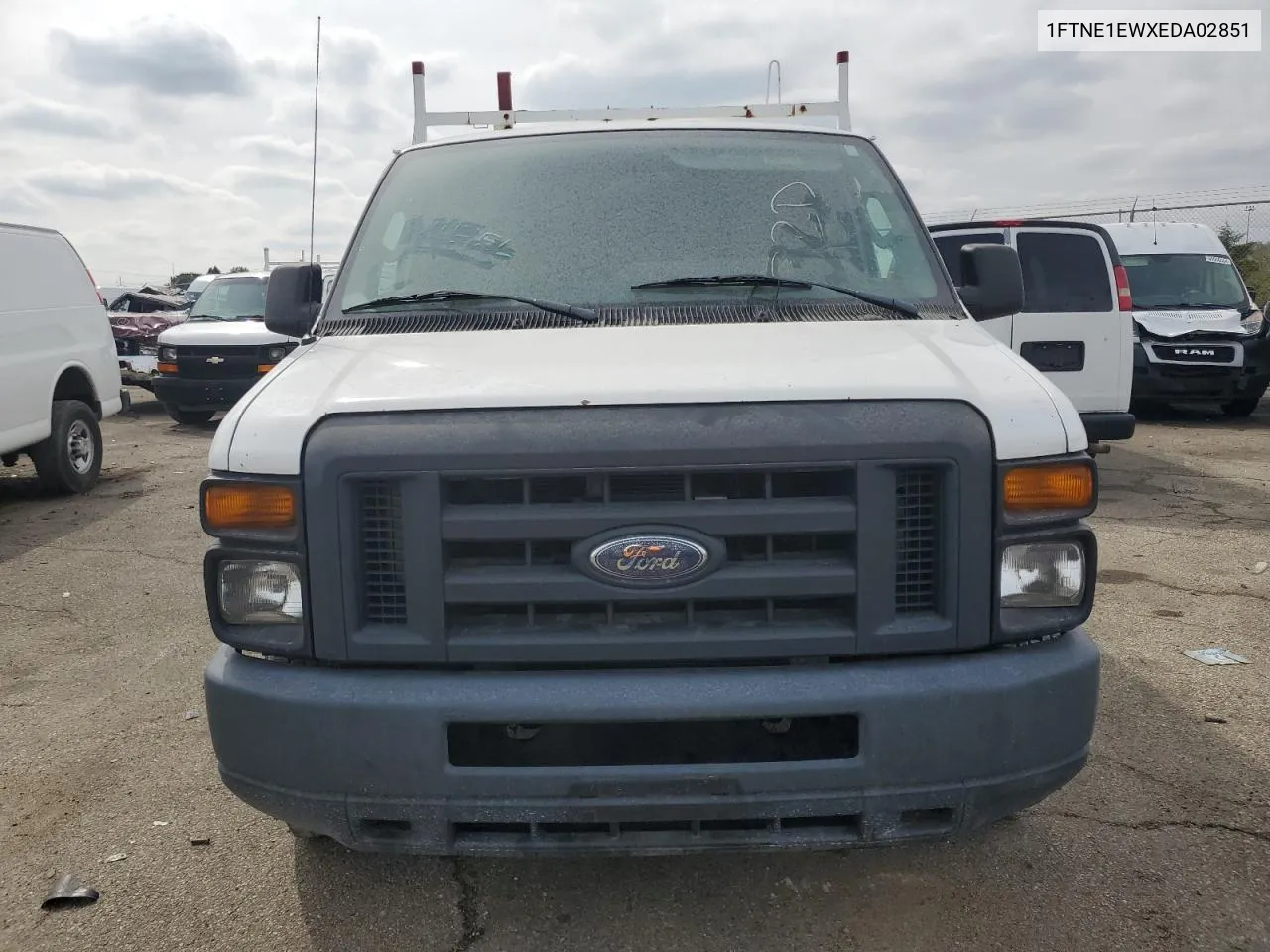 2014 Ford Econoline E150 Van VIN: 1FTNE1EWXEDA02851 Lot: 72610504