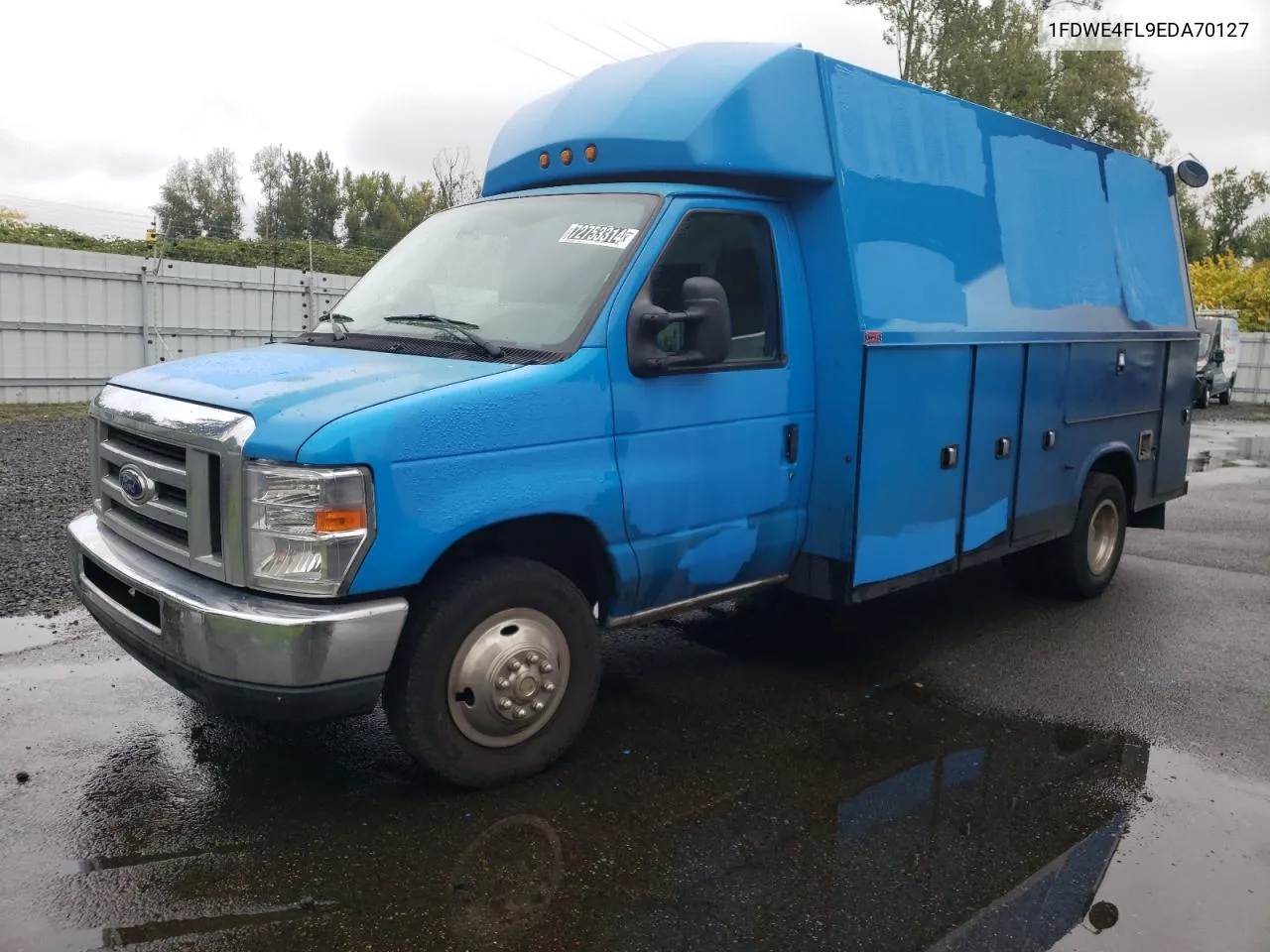 2014 Ford Econoline E450 Super Duty Cutaway Van VIN: 1FDWE4FL9EDA70127 Lot: 72753314