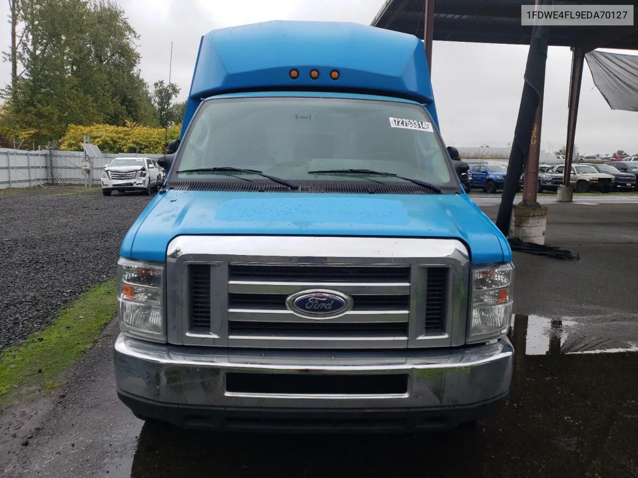 2014 Ford Econoline E450 Super Duty Cutaway Van VIN: 1FDWE4FL9EDA70127 Lot: 72753314