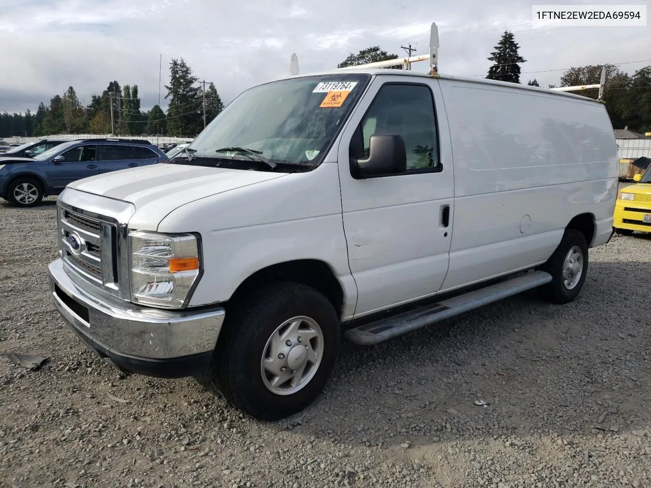 2014 Ford Econoline E250 Van VIN: 1FTNE2EW2EDA69594 Lot: 73119764