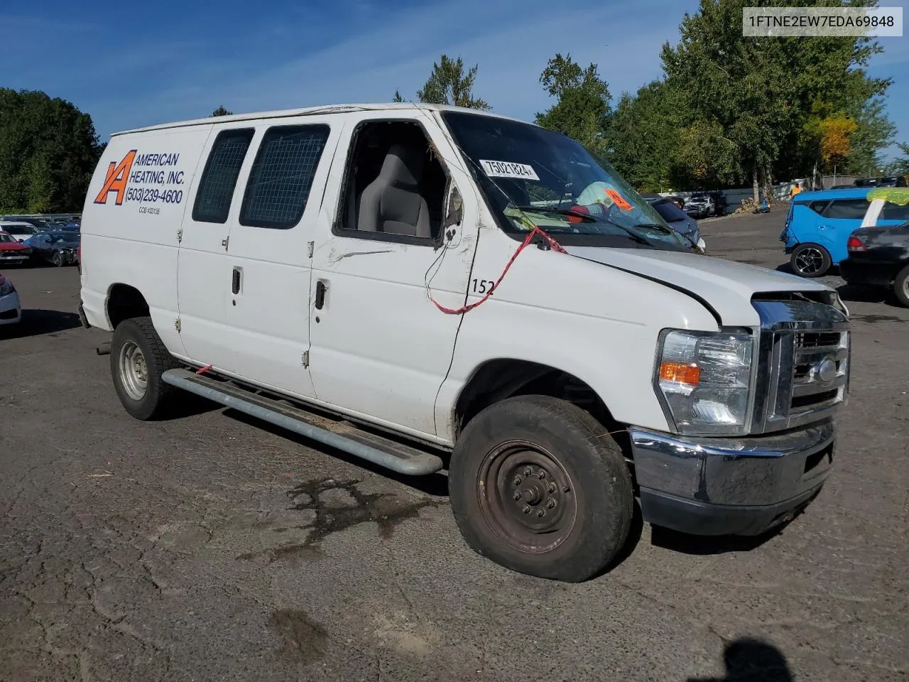 2014 Ford Econoline E250 Van VIN: 1FTNE2EW7EDA69848 Lot: 75021824