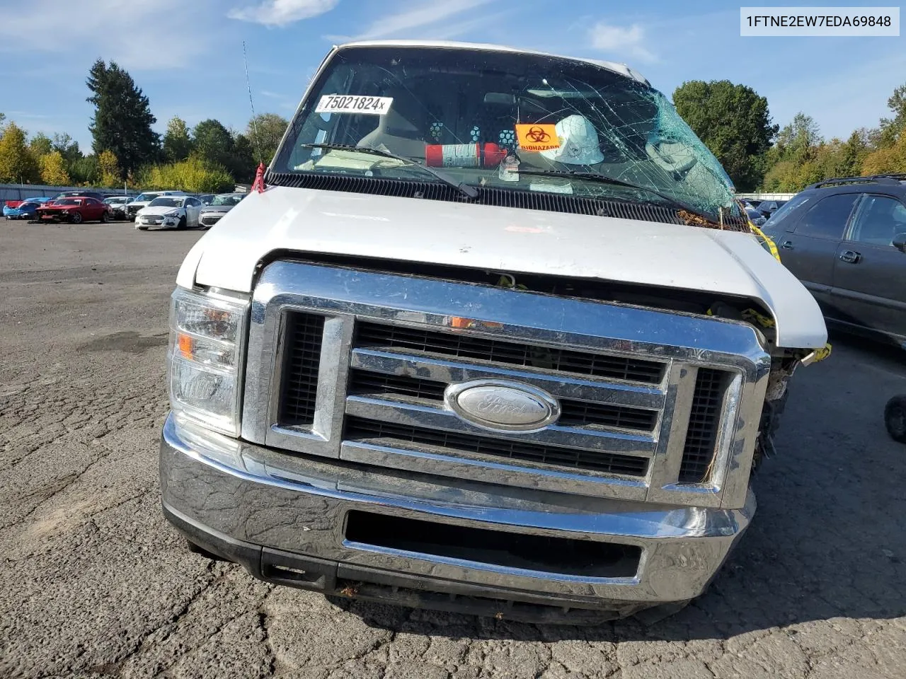 2014 Ford Econoline E250 Van VIN: 1FTNE2EW7EDA69848 Lot: 75021824