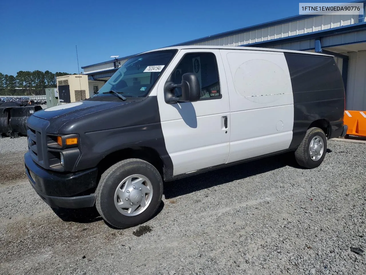 2014 Ford Econoline E150 Van VIN: 1FTNE1EW0EDA90776 Lot: 75204194