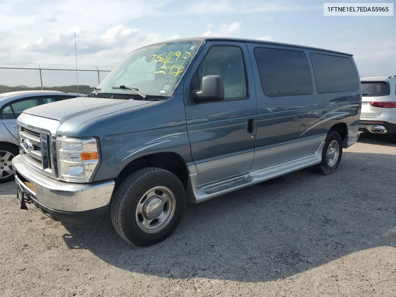 2014 Ford Econoline E150 Van VIN: 1FTNE1EL7EDA55965 Lot: 75649024