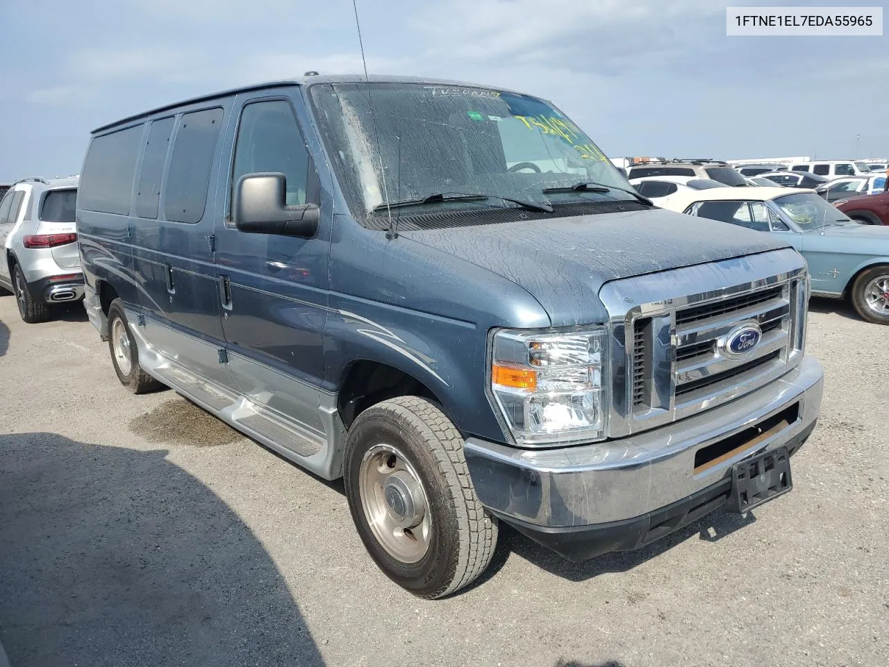 2014 Ford Econoline E150 Van VIN: 1FTNE1EL7EDA55965 Lot: 75649024