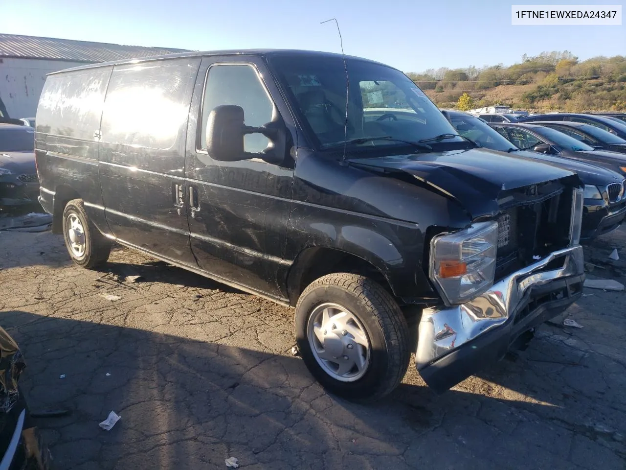 2014 Ford Econoline E150 Van VIN: 1FTNE1EWXEDA24347 Lot: 76020684