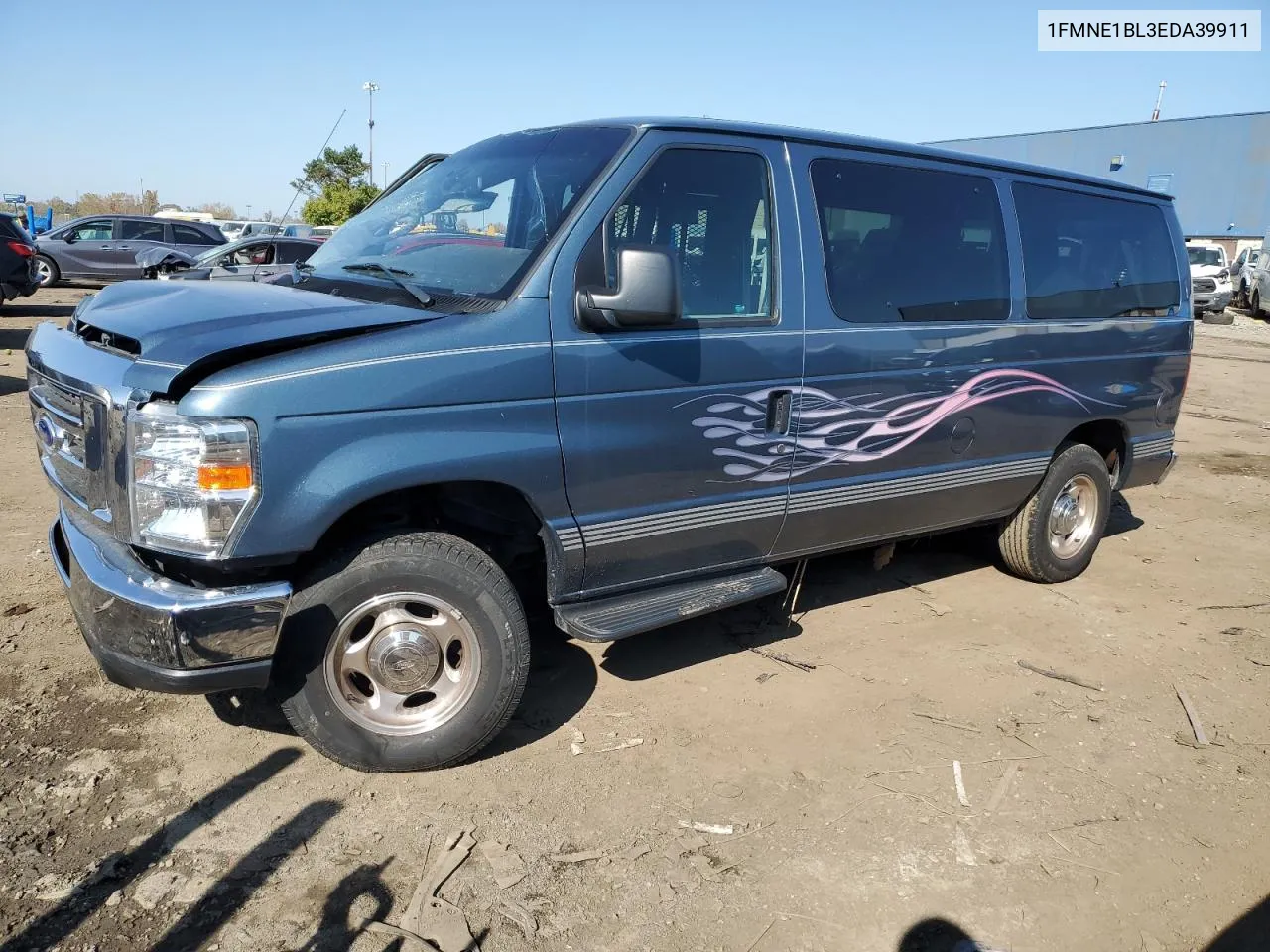 2014 Ford Econoline E150 Wagon VIN: 1FMNE1BL3EDA39911 Lot: 76034434