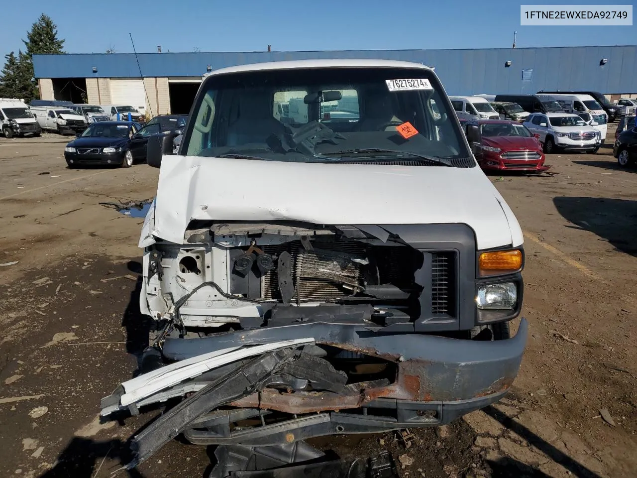 2014 Ford Econoline E250 Van VIN: 1FTNE2EWXEDA92749 Lot: 76275274