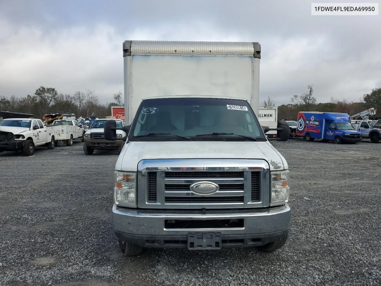 2014 Ford Econoline E450 Super Duty Cutaway Van VIN: 1FDWE4FL9EDA69950 Lot: 76289814