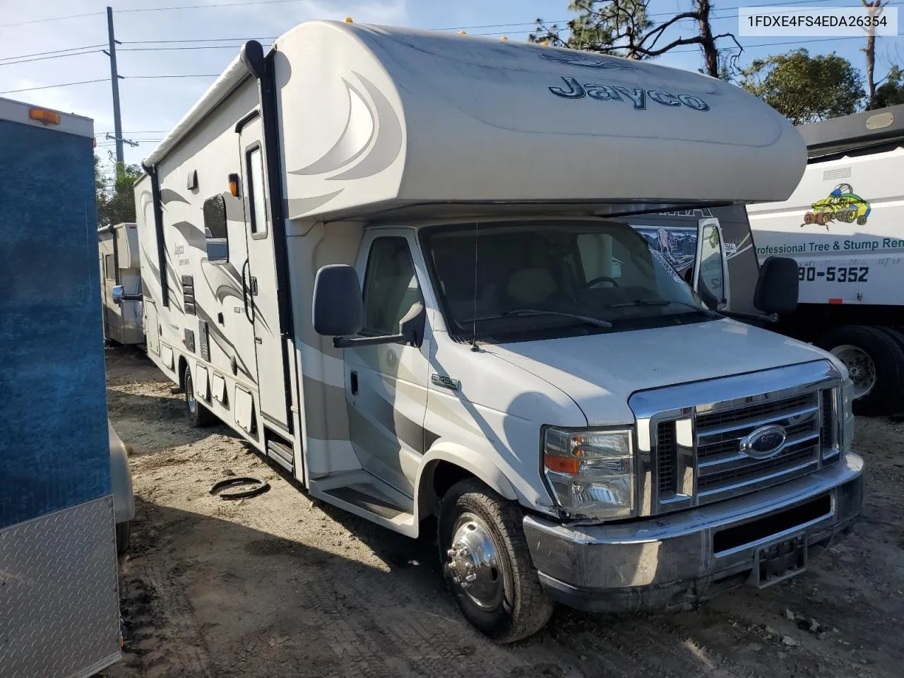 2014 Ford Econoline E450 Super Duty Cutaway Van VIN: 1FDXE4FS4EDA26354 Lot: 76356994