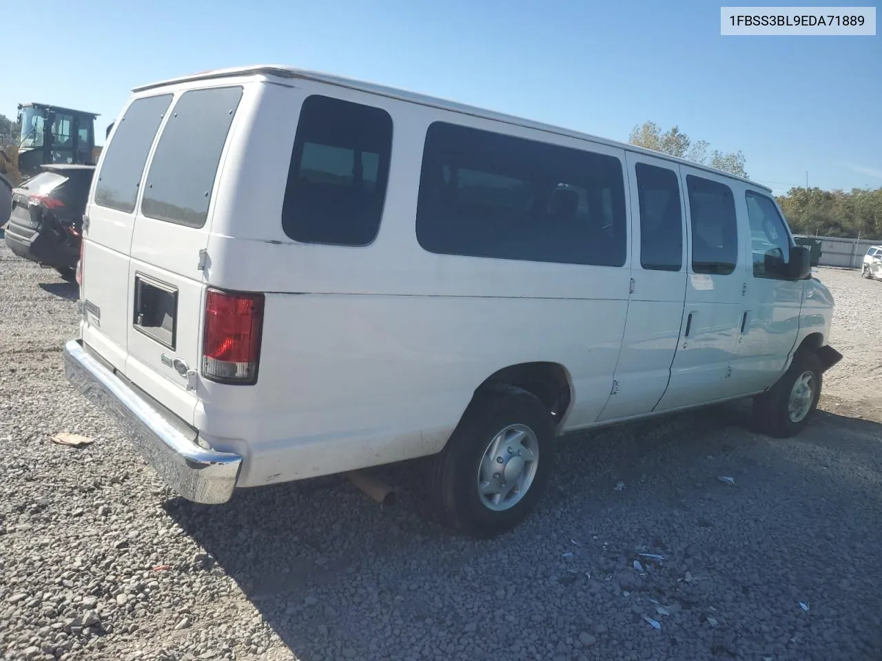 2014 Ford Econoline E350 Super Duty Wagon VIN: 1FBSS3BL9EDA71889 Lot: 76506084