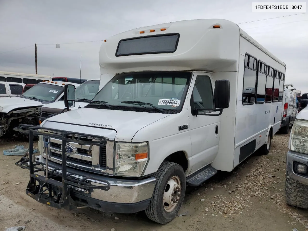 2014 Ford Econoline E450 Super Duty Cutaway Van VIN: 1FDFE4FS1EDB18047 Lot: 76838644