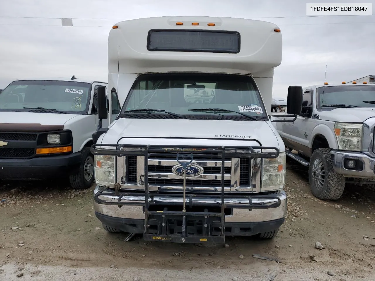 2014 Ford Econoline E450 Super Duty Cutaway Van VIN: 1FDFE4FS1EDB18047 Lot: 76838644