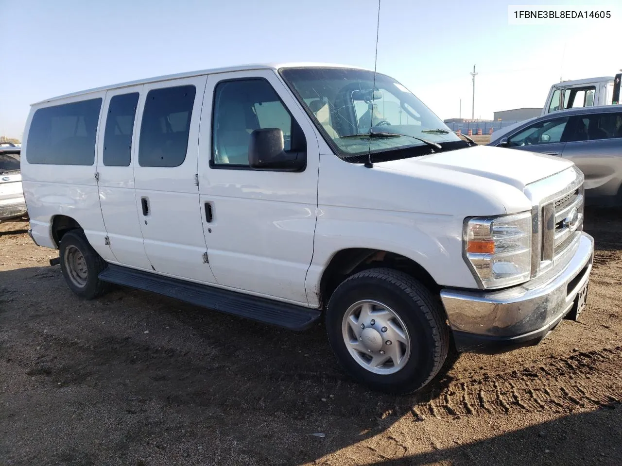 2014 Ford Econoline E350 Super Duty Wagon VIN: 1FBNE3BL8EDA14605 Lot: 76905734