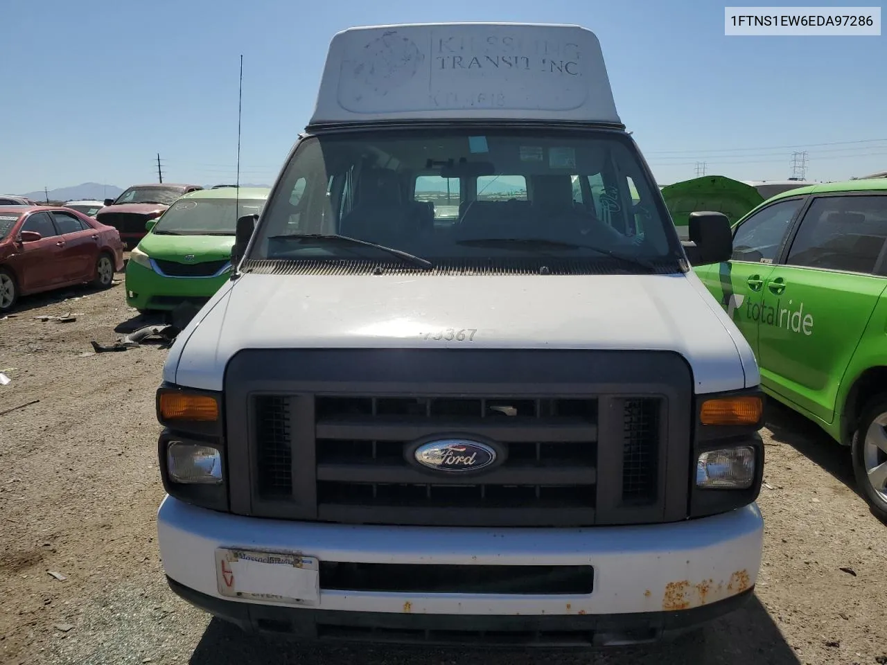 2014 Ford Econoline E150 Van VIN: 1FTNS1EW6EDA97286 Lot: 77502914