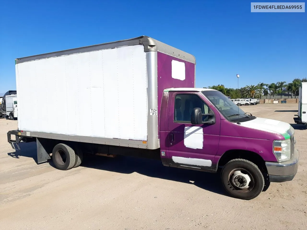 2014 Ford Econoline E450 Super Duty Cutaway Van VIN: 1FDWE4FL8EDA69955 Lot: 78833824