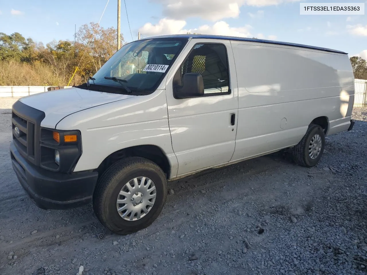 2014 Ford Econoline E350 Super Duty Van VIN: 1FTSS3EL1EDA35363 Lot: 80210114