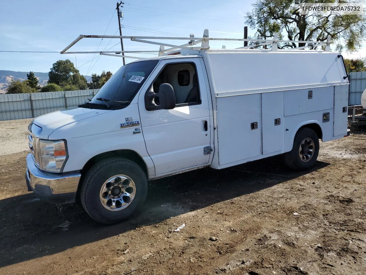 2014 Ford Econoline E350 Super Duty Cutaway Van VIN: 1FDWE3FL4EDA75732 Lot: 80691104