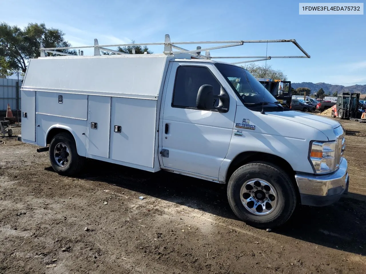 2014 Ford Econoline E350 Super Duty Cutaway Van VIN: 1FDWE3FL4EDA75732 Lot: 80691104