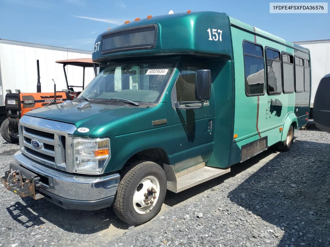 2015 Ford Econoline E450 Super Duty Cutaway Van VIN: 1FDFE4FSXFDA36576 Lot: 60029534