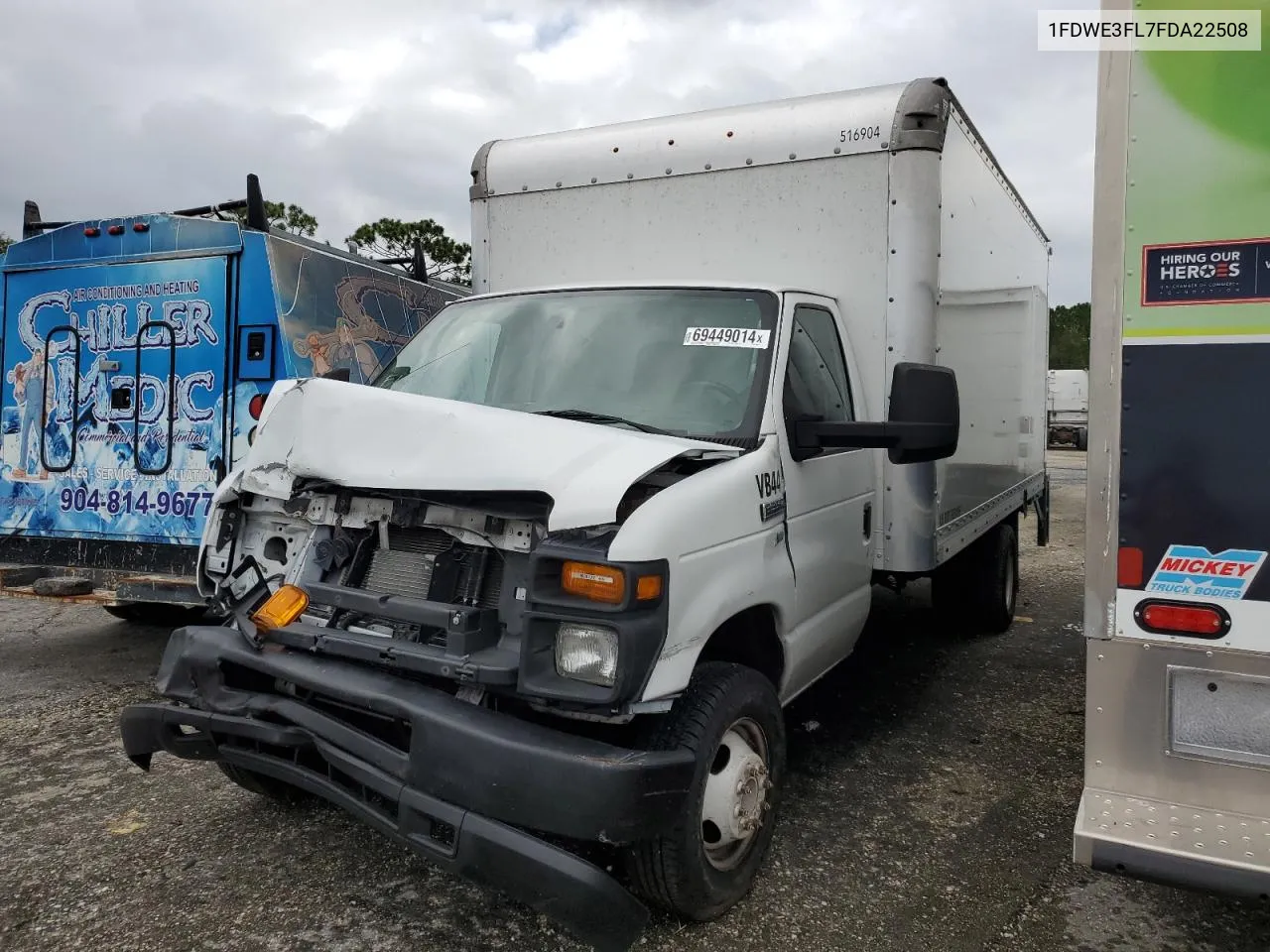 2015 Ford Econoline E350 Super Duty Cutaway Van VIN: 1FDWE3FL7FDA22508 Lot: 69449014