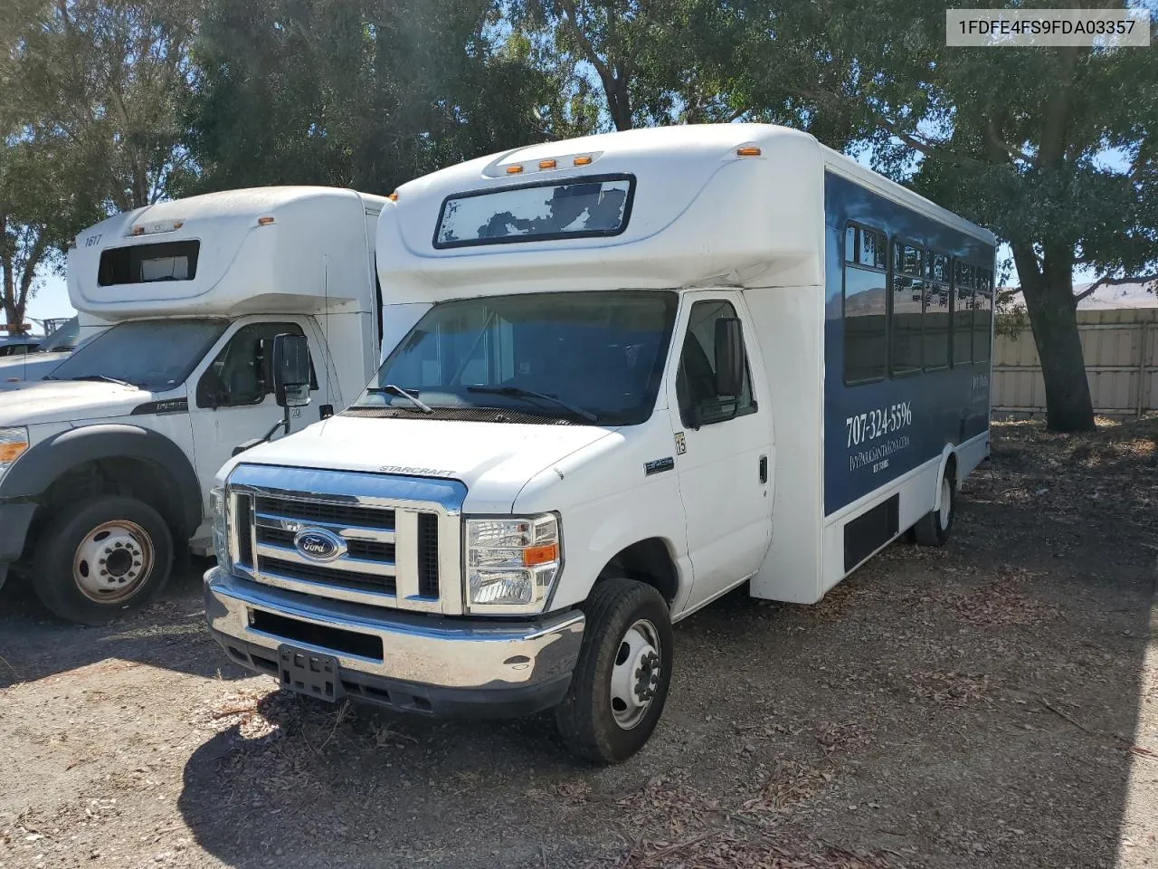 2015 Ford Econoline E450 Super Duty Cutaway Van VIN: 1FDFE4FS9FDA03357 Lot: 69455604