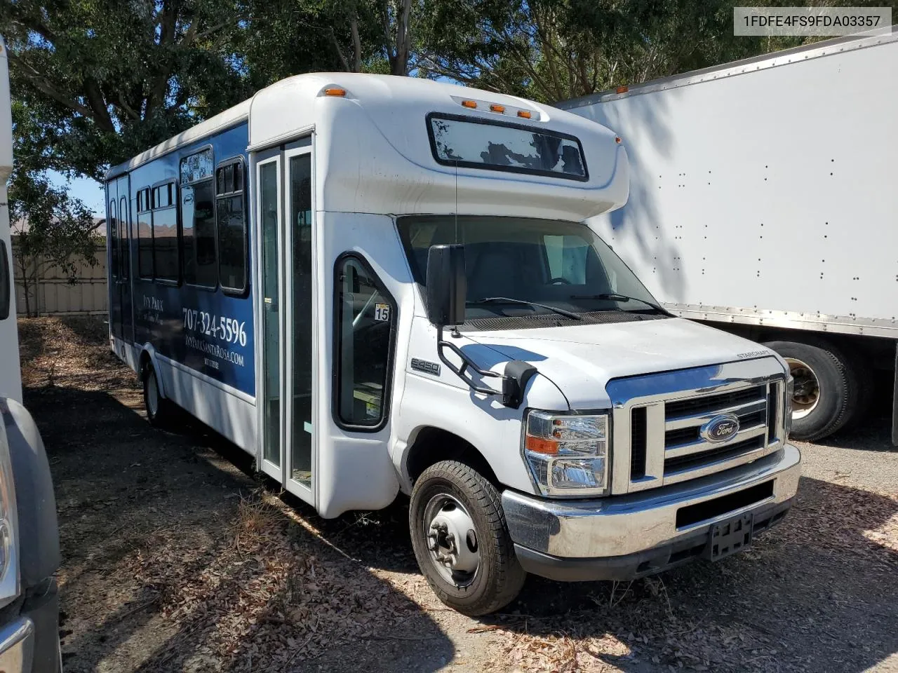 2015 Ford Econoline E450 Super Duty Cutaway Van VIN: 1FDFE4FS9FDA03357 Lot: 69455604