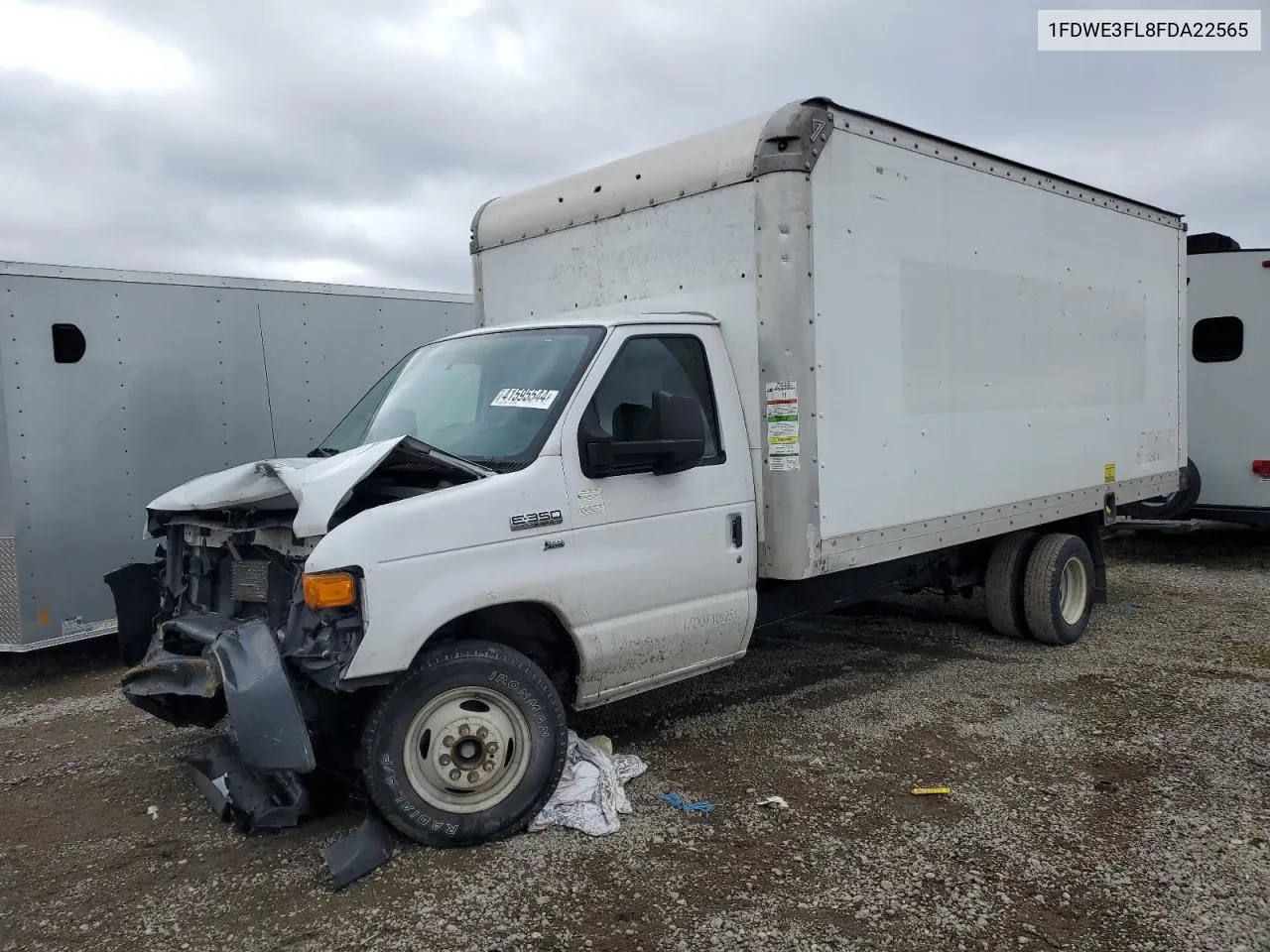 2015 Ford Econoline E350 Super Duty Cutaway Van VIN: 1FDWE3FL8FDA22565 Lot: 69801764