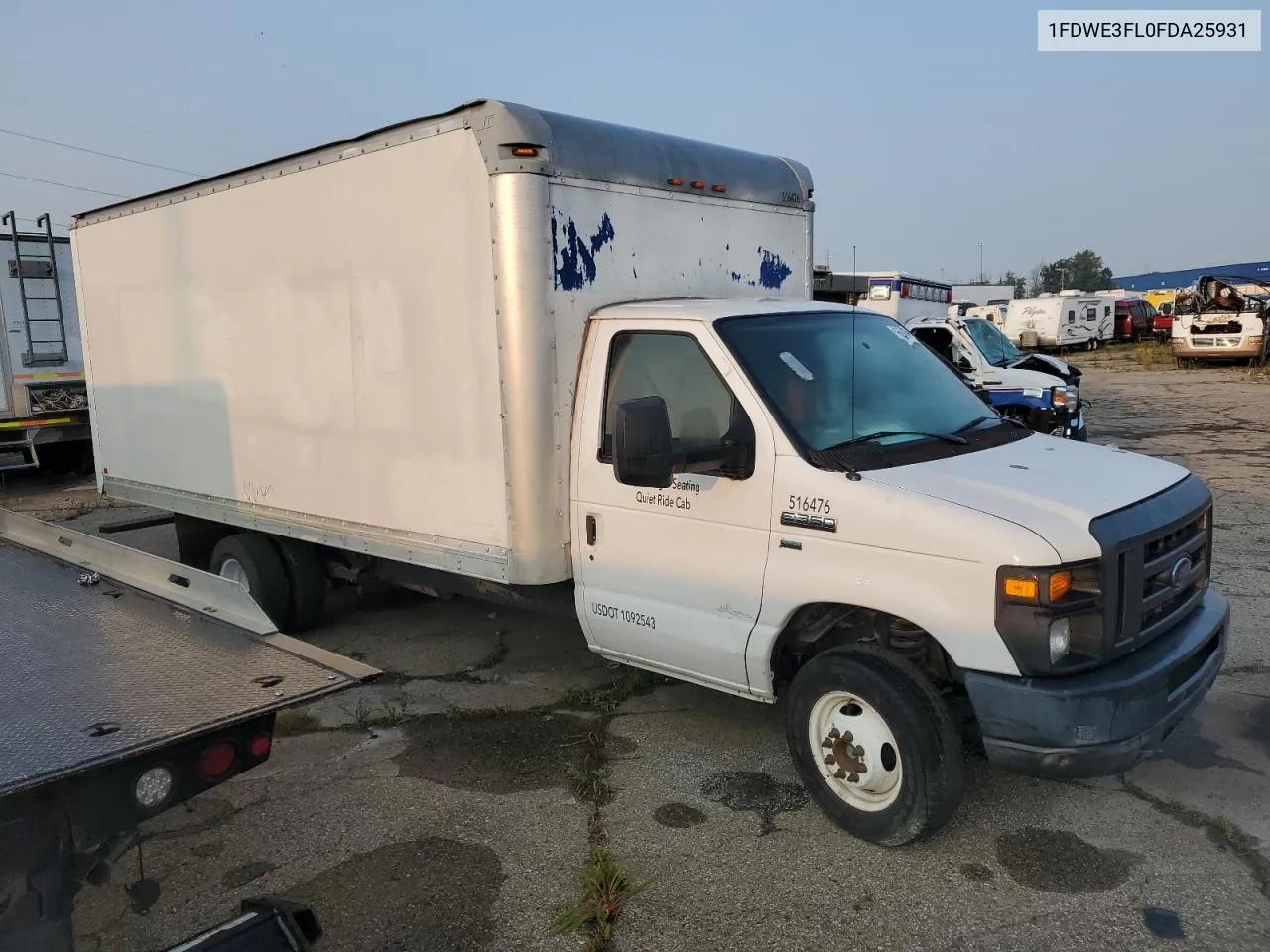 2015 Ford Econoline E350 Super Duty Cutaway Van VIN: 1FDWE3FL0FDA25931 Lot: 70424764