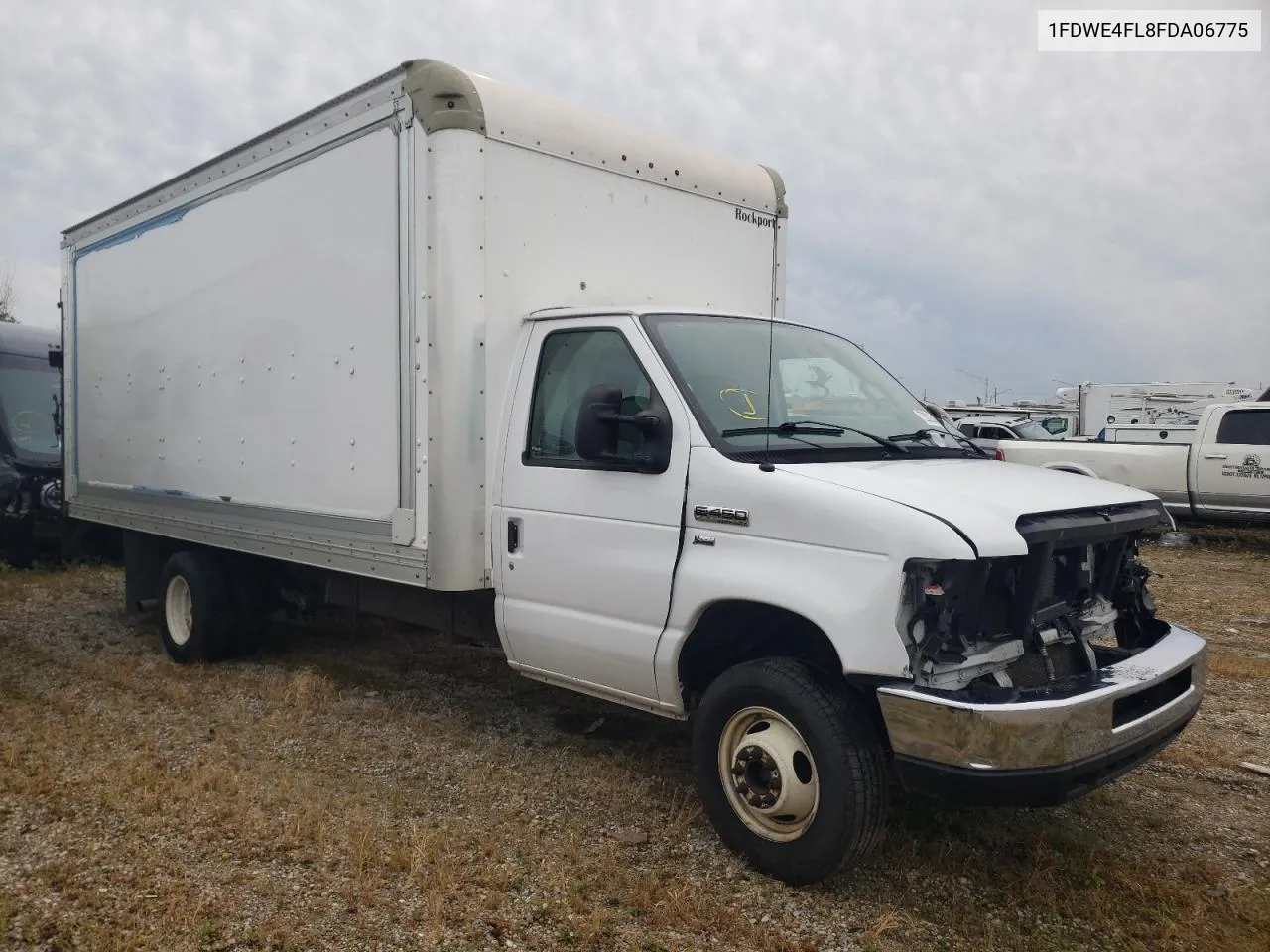 2015 Ford Econoline E450 Super Duty Cutaway Van VIN: 1FDWE4FL8FDA06775 Lot: 72583254