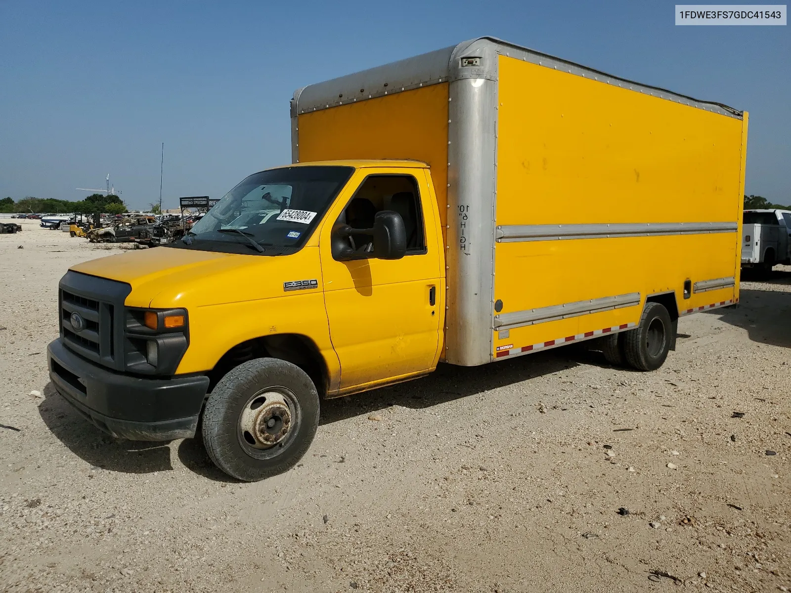 2016 Ford Econoline E350 Super Duty Cutaway Van VIN: 1FDWE3FS7GDC41543 Lot: 65428004