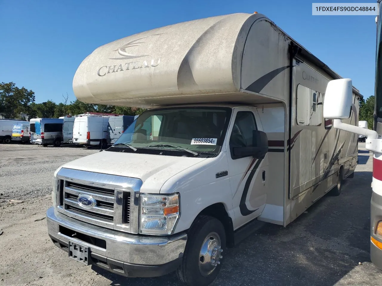 2016 Ford Econoline E450 Super Duty Cutaway Van VIN: 1FDXE4FS9GDC48844 Lot: 66603854