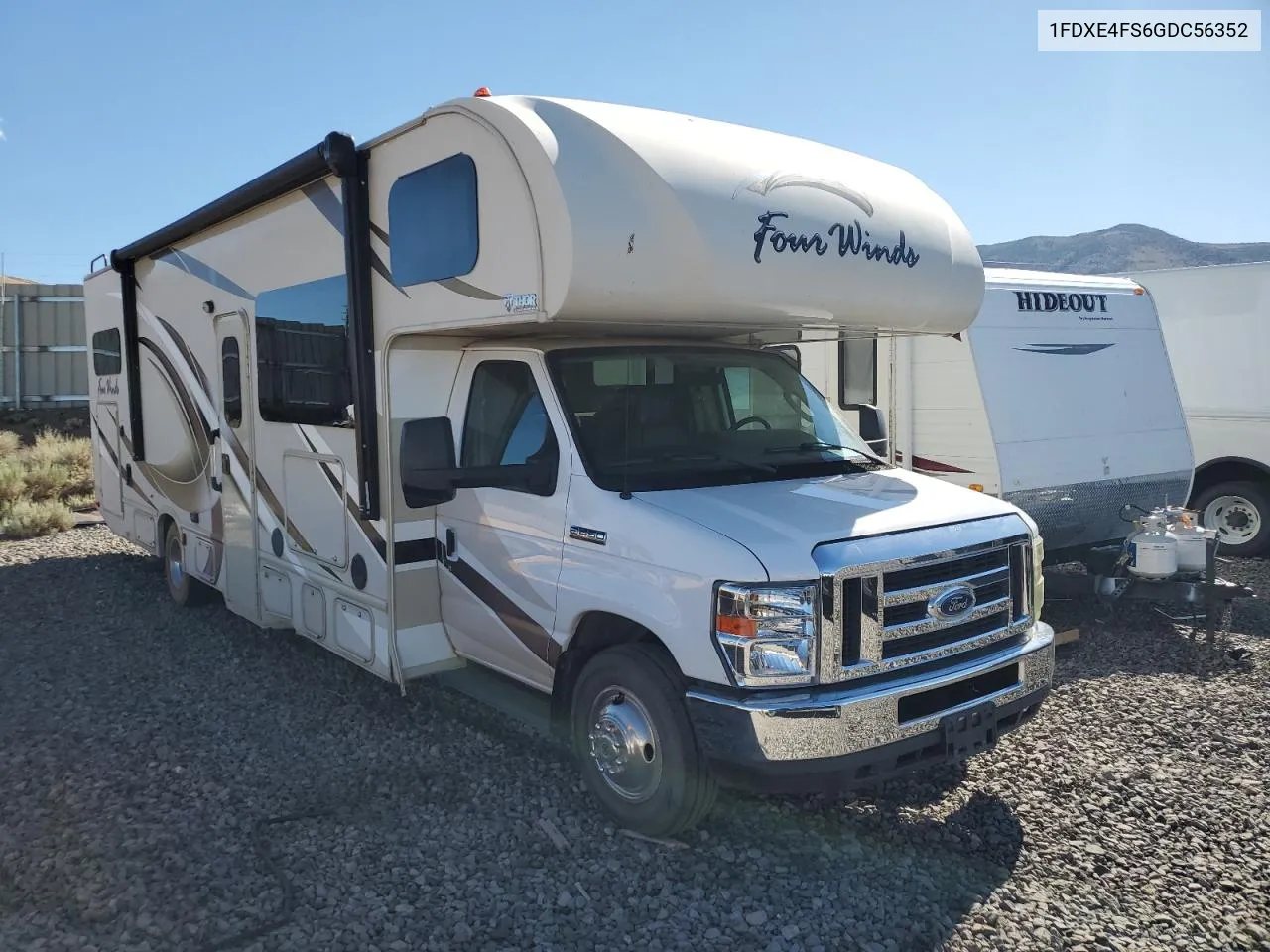 2016 Ford Econoline E450 Super Duty Cutaway Van VIN: 1FDXE4FS6GDC56352 Lot: 66913374