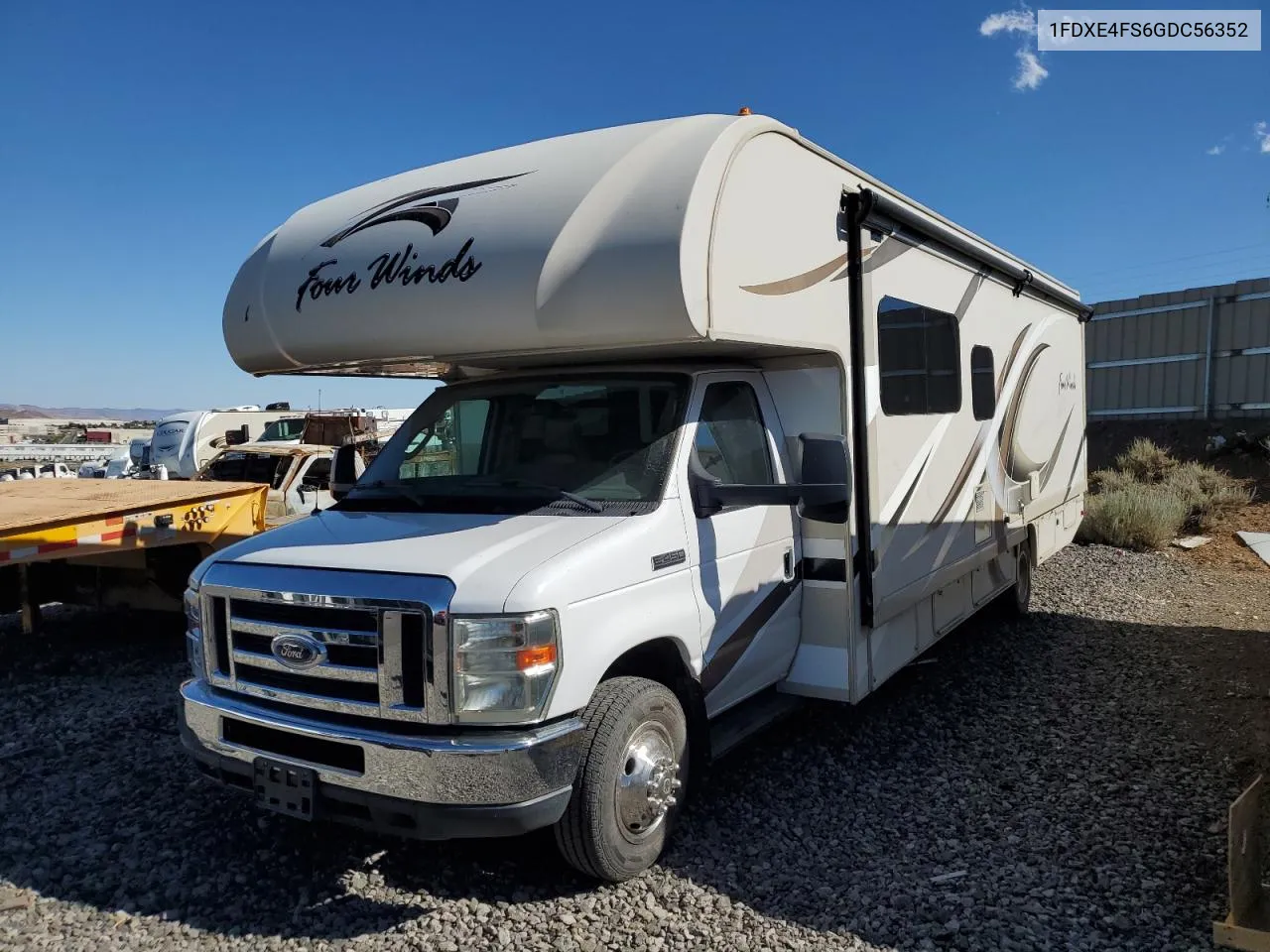 2016 Ford Econoline E450 Super Duty Cutaway Van VIN: 1FDXE4FS6GDC56352 Lot: 66913374