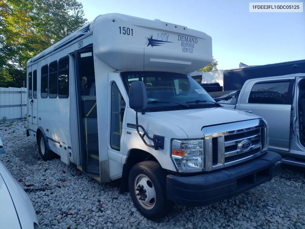 2016 Ford Econoline E350 Super Duty Cutaway Van VIN: 1FDEE3FL1GDC05125 Lot: 68856204