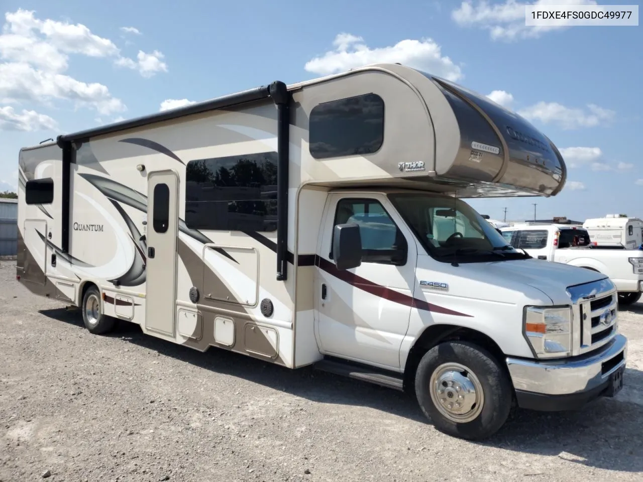 2016 Ford Econoline E450 Super Duty Cutaway Van VIN: 1FDXE4FS0GDC49977 Lot: 70437554