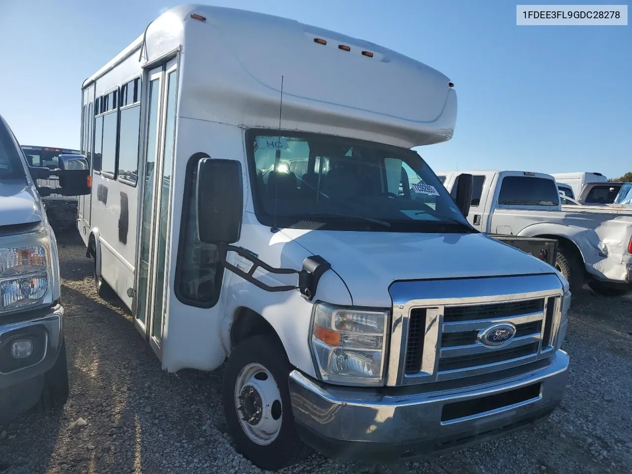 2016 Ford Econoline E350 Super Duty Cutaway Van VIN: 1FDEE3FL9GDC28278 Lot: 74468724