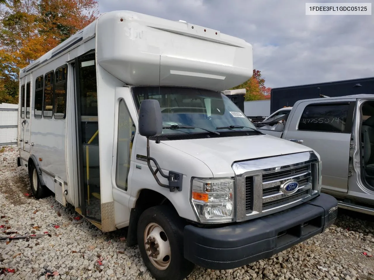 2016 Ford Econoline E350 Super Duty Cutaway Van VIN: 1FDEE3FL1GDC05125 Lot: 77132214