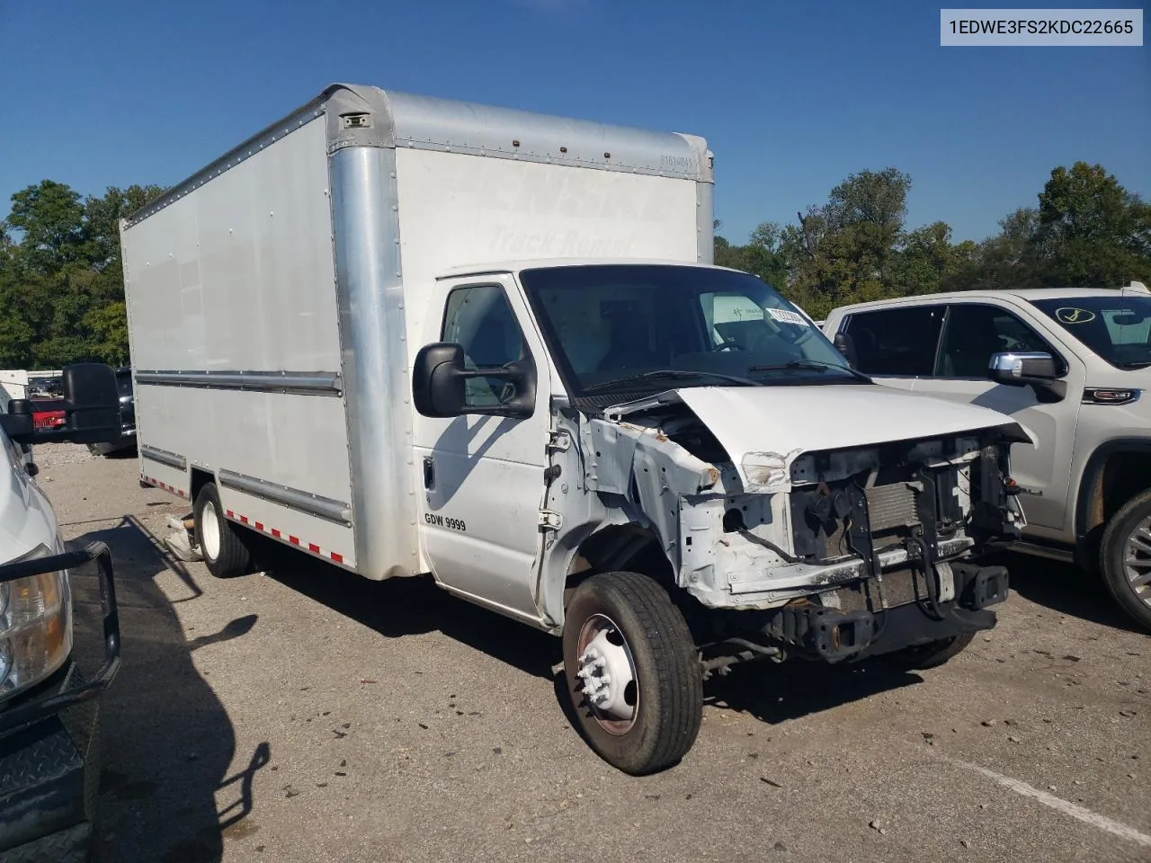 2019 Ford Econoline VIN: 1EDWE3FS2KDC22665 Lot: 72223884