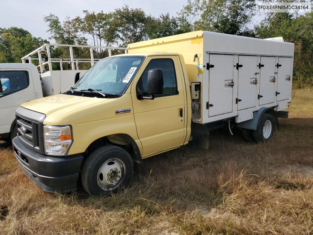 2021 Ford Econoline E450 Super Duty Cutaway Van VIN: 1FDXE4FN8MDC34164 Lot: 72173224