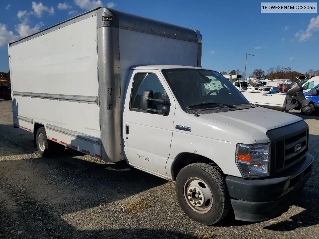 2021 Ford Econoline E350 Super Duty Cutaway Van VIN: 1FDWE3FN4MDC22065 Lot: 79113334