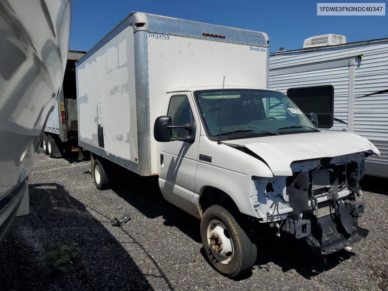 2022 Ford Econoline VIN: 1FDWE3FN3NDC40347 Lot: 78108994