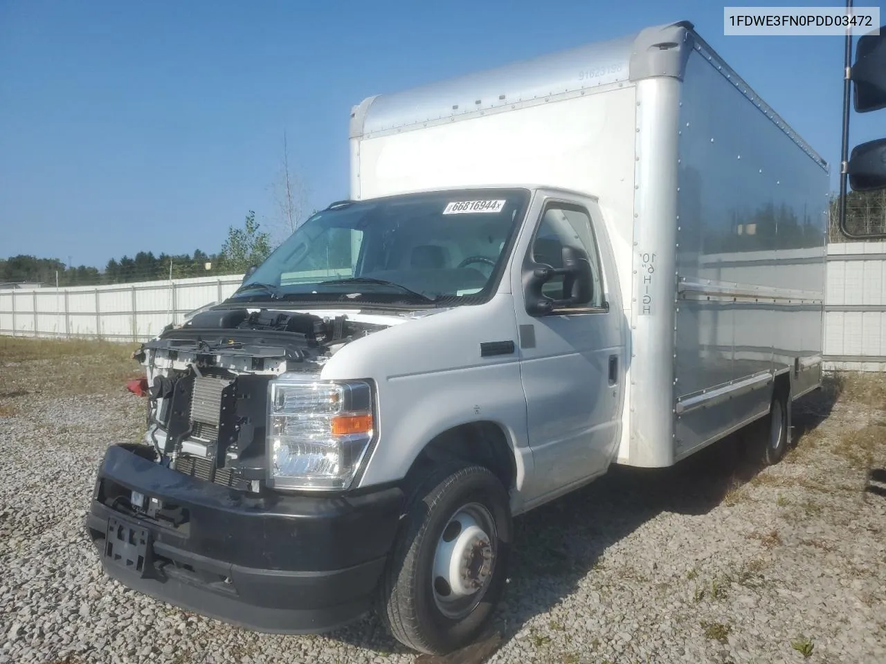 2023 Ford Econoline VIN: 1FDWE3FN0PDD03472 Lot: 72659994