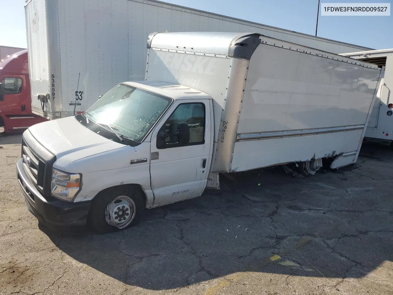 2024 Ford Econoline E350 Super Duty Cutaway Van VIN: 1FDWE3FN3RDD09527 Lot: 75647194