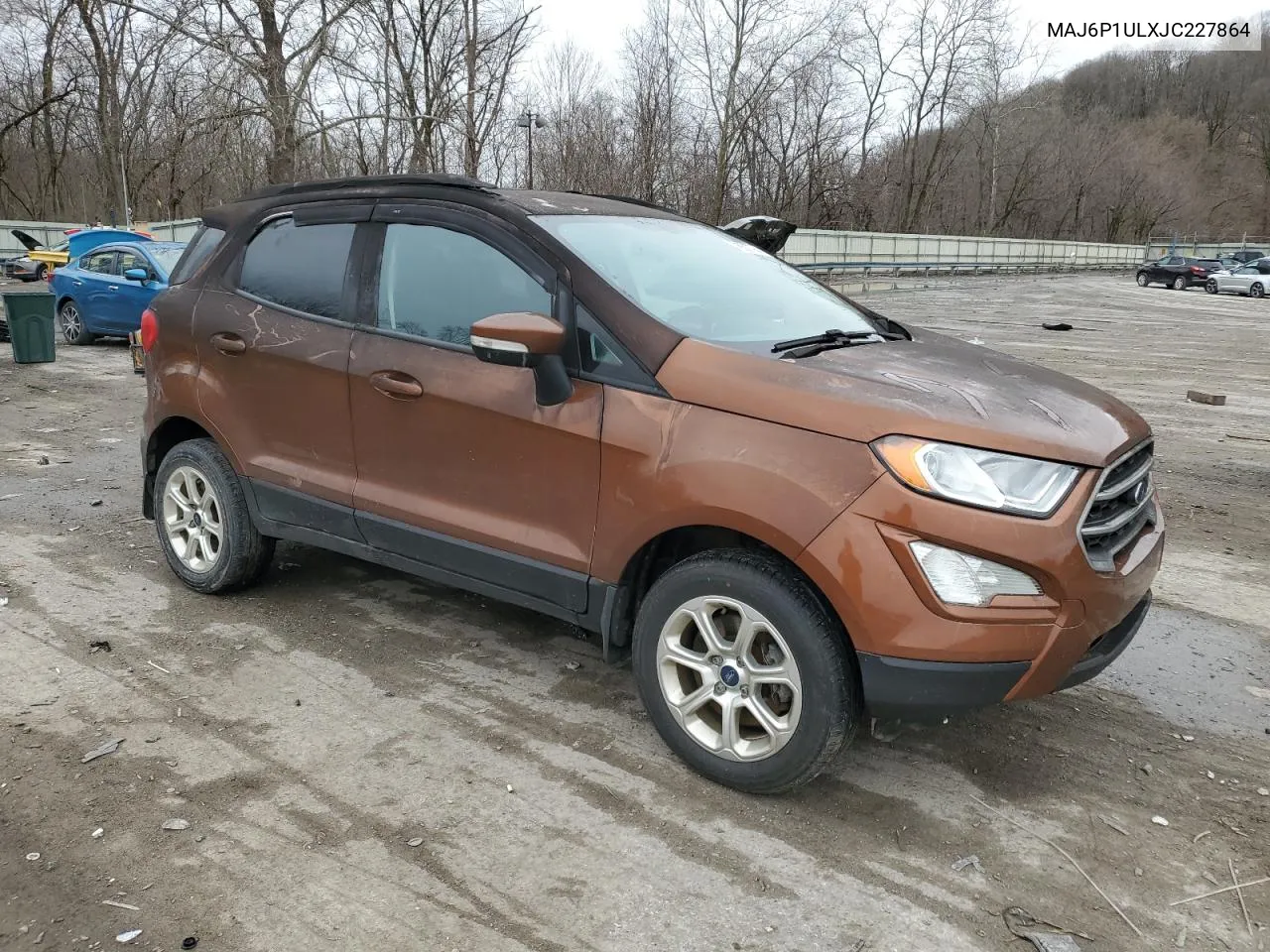 2018 Ford Ecosport Se VIN: MAJ6P1ULXJC227864 Lot: 45507744