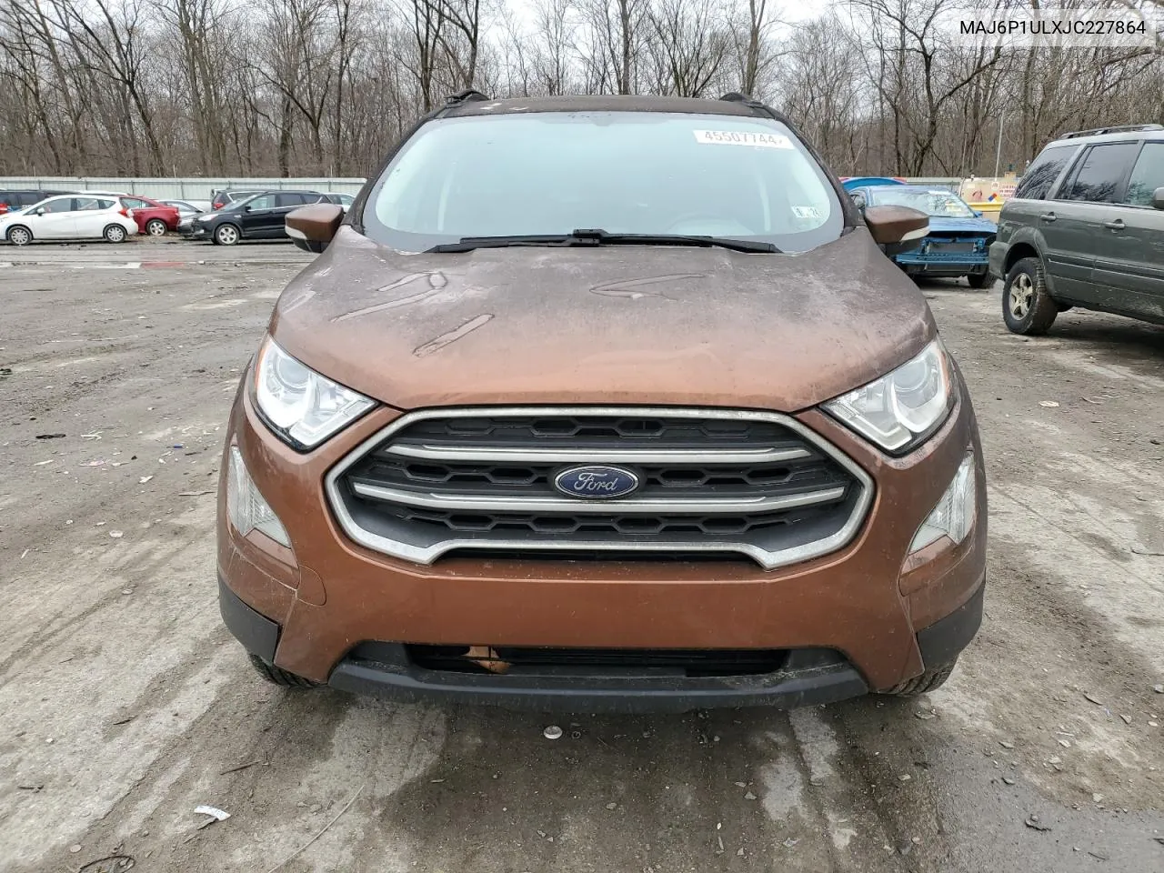 2018 Ford Ecosport Se VIN: MAJ6P1ULXJC227864 Lot: 45507744