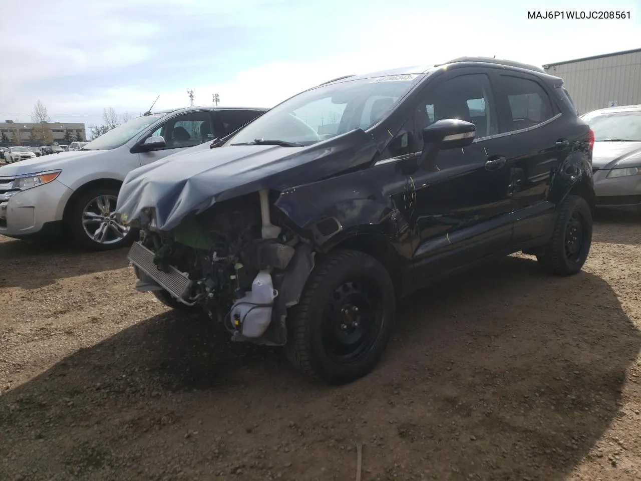 2018 Ford Ecosport Titanium VIN: MAJ6P1WL0JC208561 Lot: 48196343