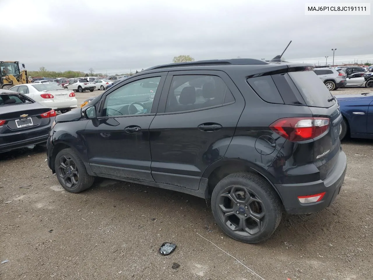 2018 Ford Ecosport Ses VIN: MAJ6P1CL8JC191111 Lot: 51784404