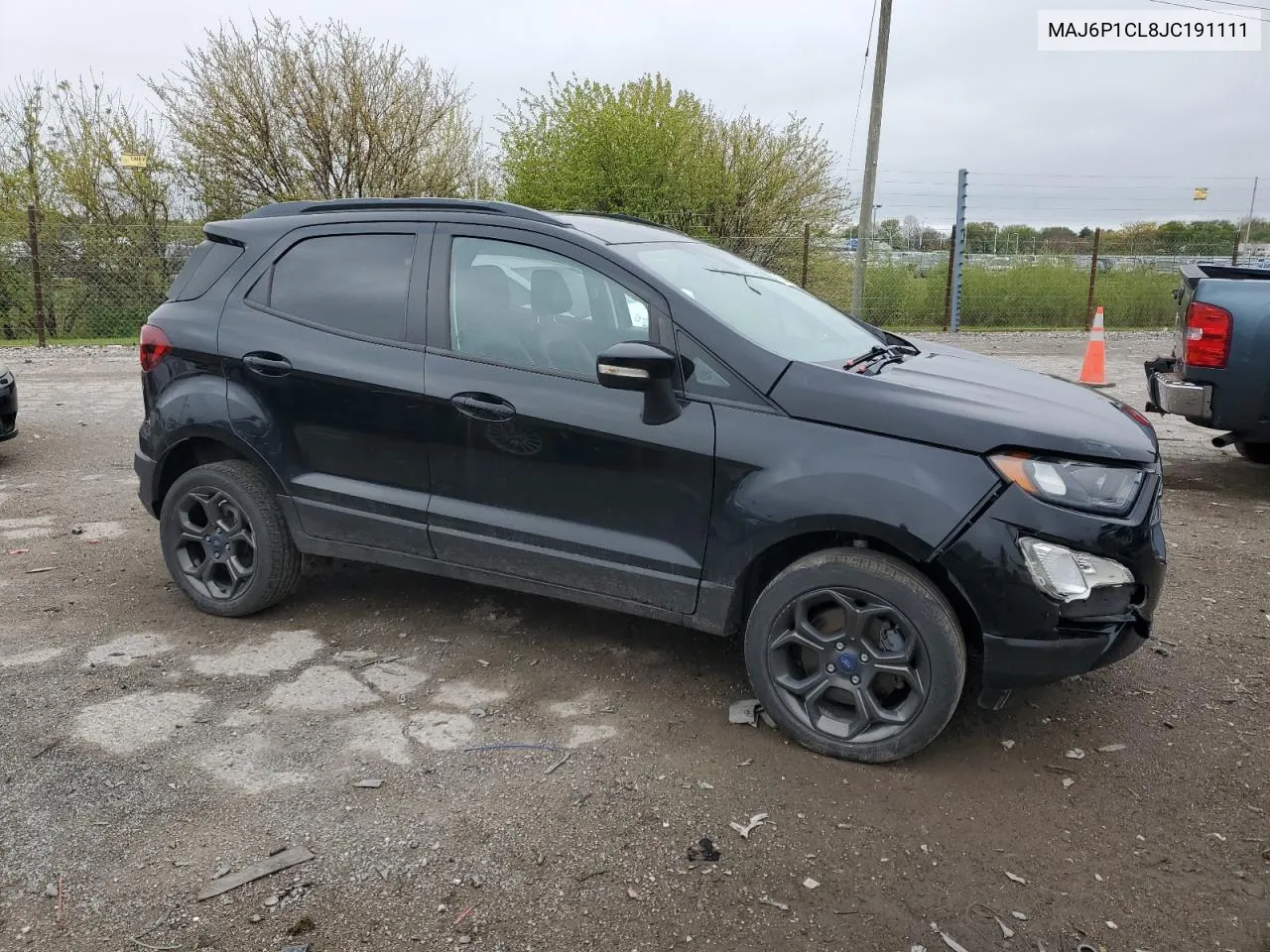 2018 Ford Ecosport Ses VIN: MAJ6P1CL8JC191111 Lot: 51784404